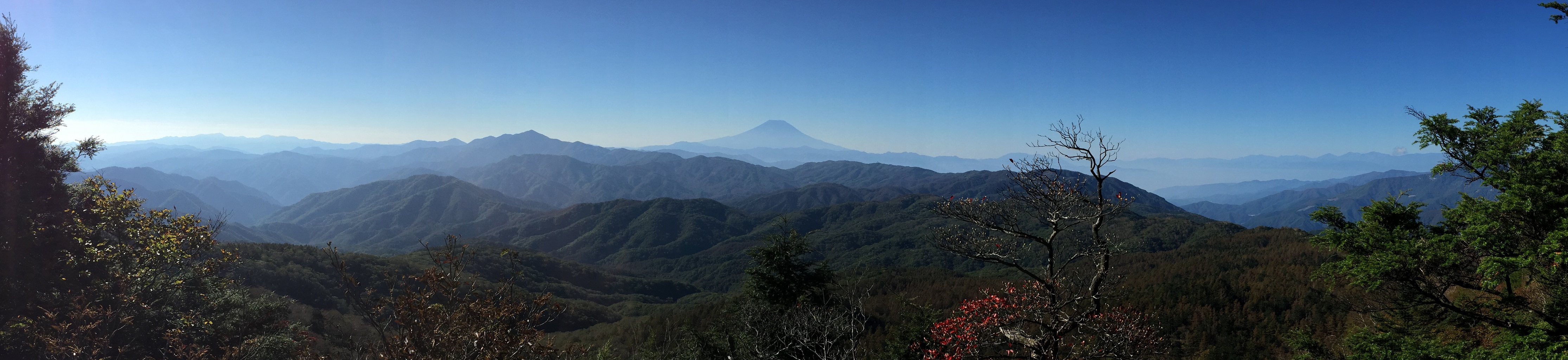 丹沢～富士山～南アルプス